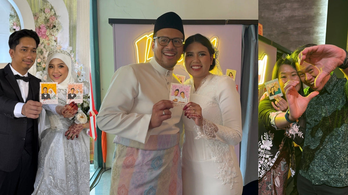 Live Drawing Wedding Photo Booth | Special Souvenir For Your Special Day!