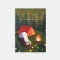Camping Postcard