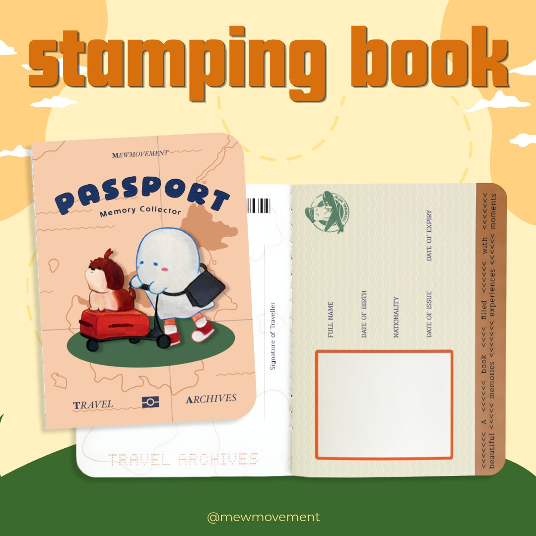 Passport Stamp Book