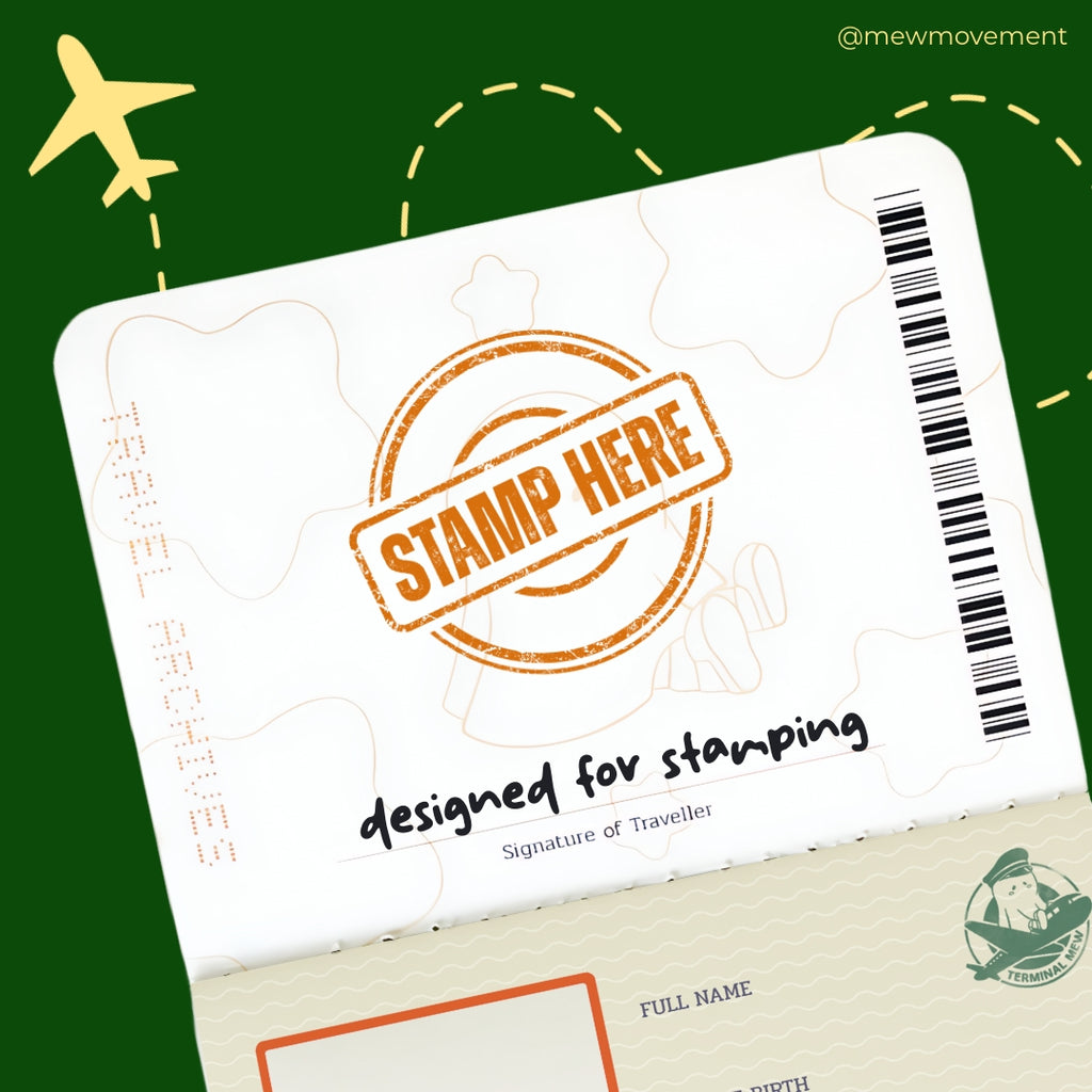 Passport Stamp Book