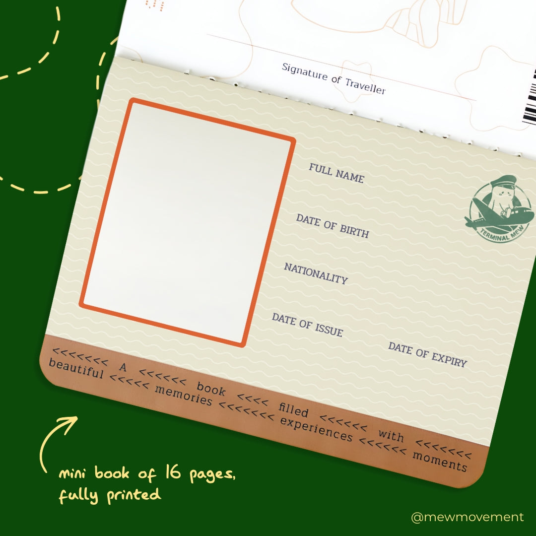 Passport Stamp Book