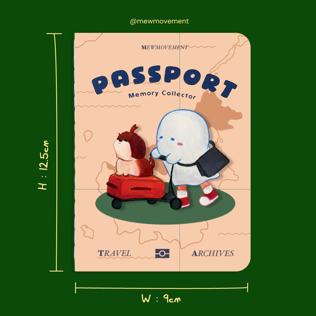 Passport Stamp Book