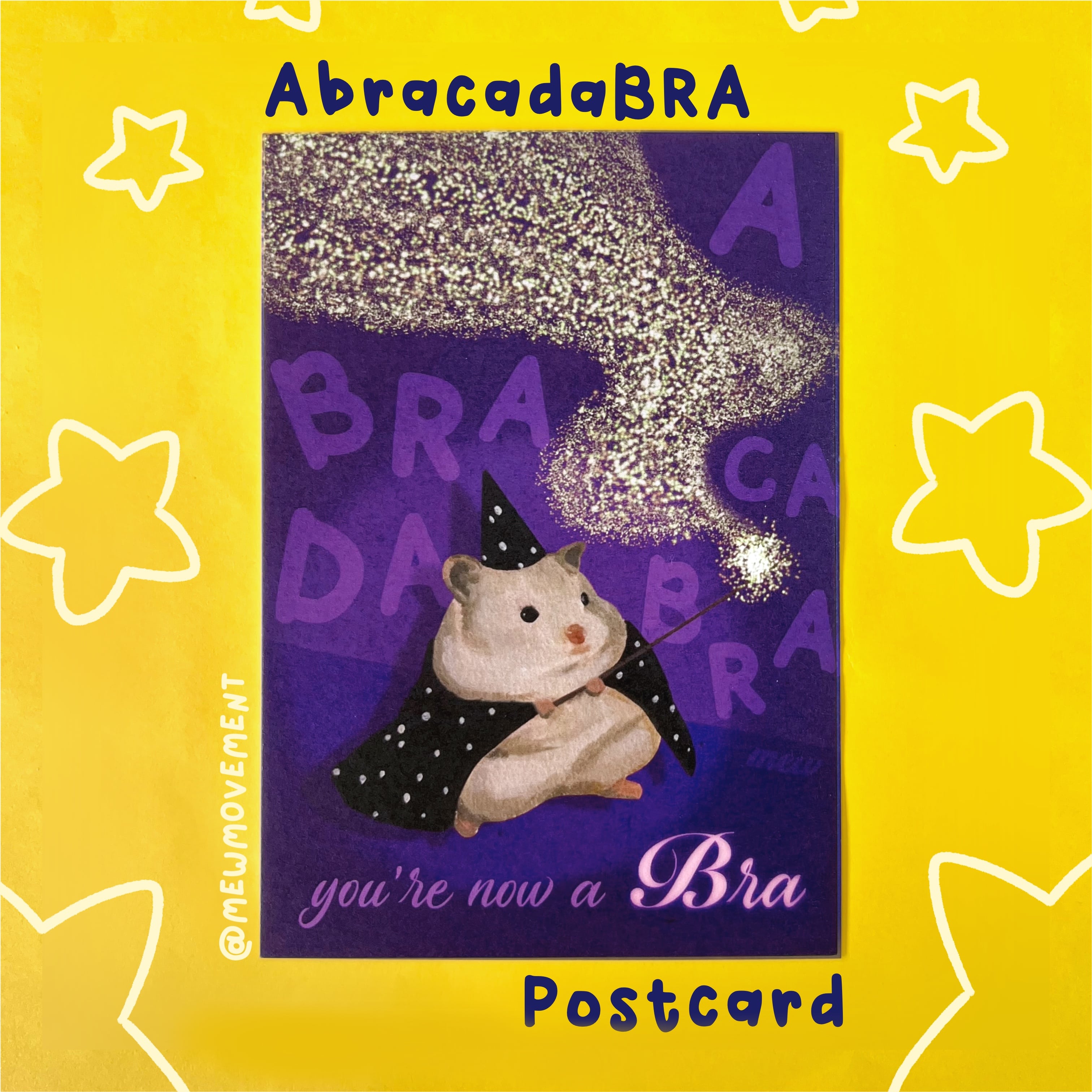 AbracadaBRA Postcard