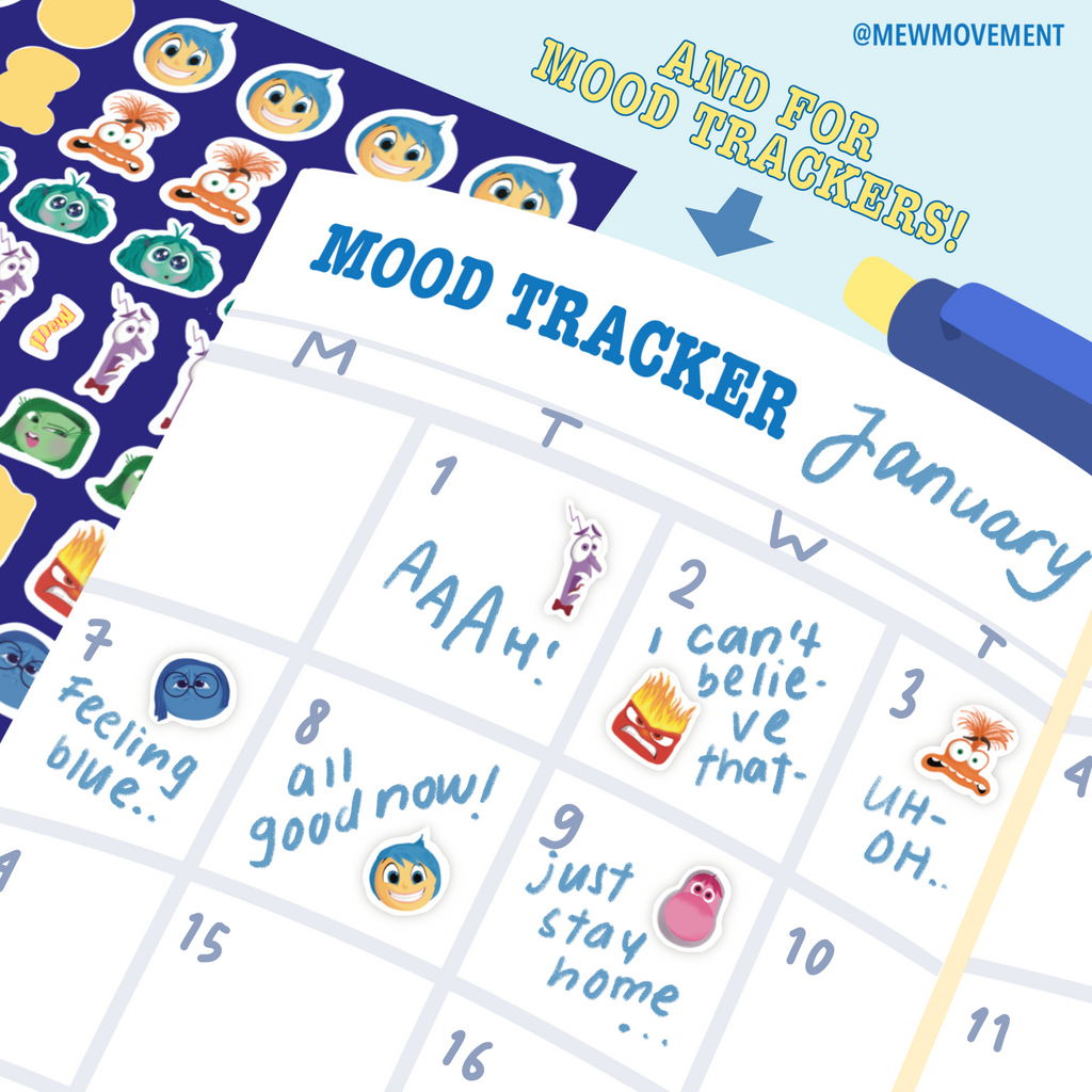 Inside Out Sticker Sheet
