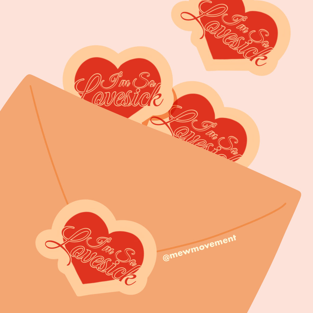 Lovesick Sticker