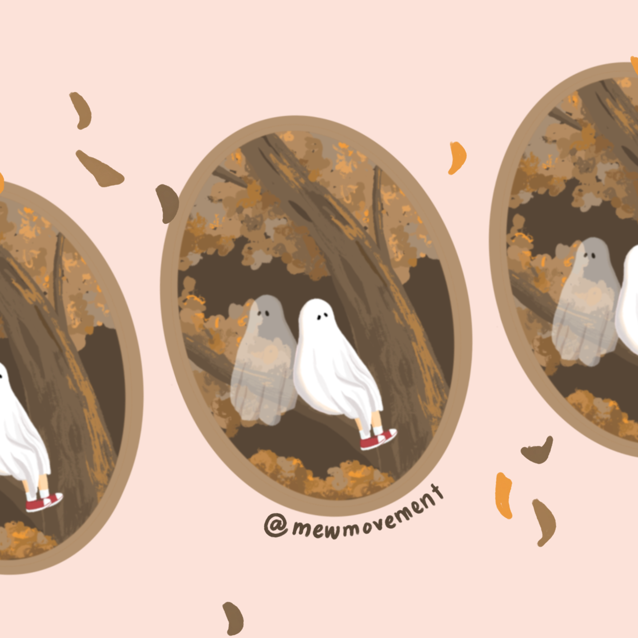 Ghost DYING Sticker