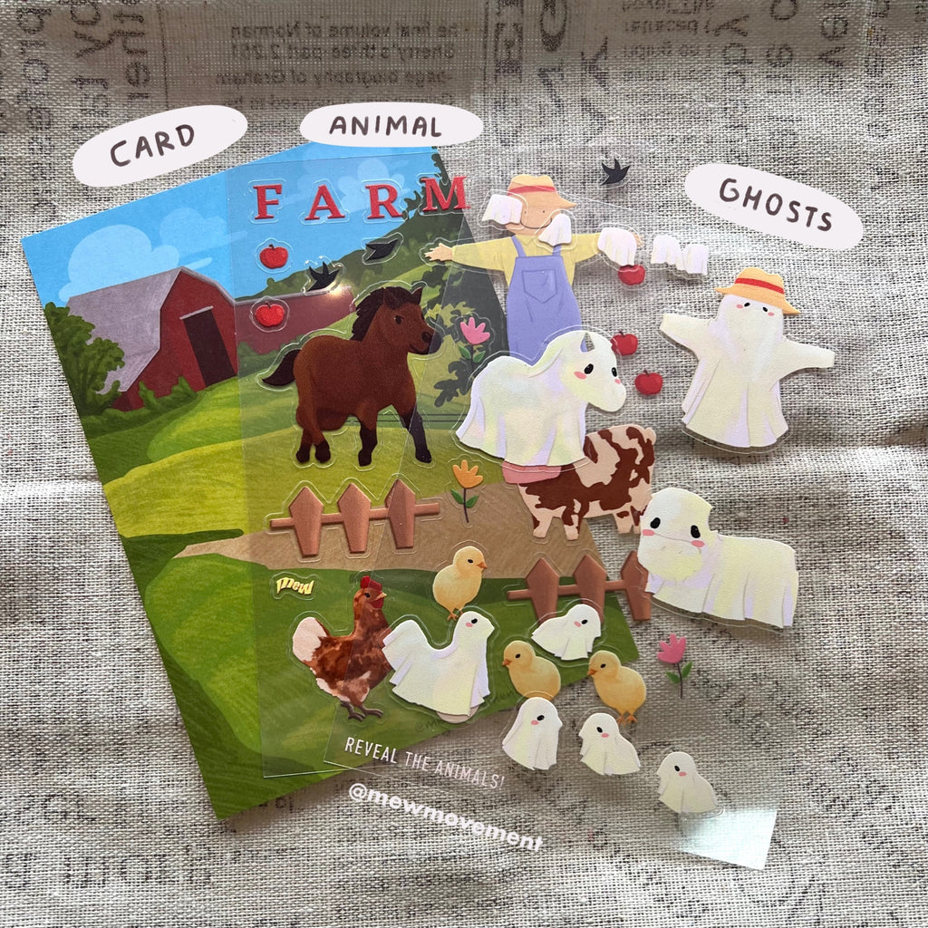 Mew Farm Sticker Sheet
