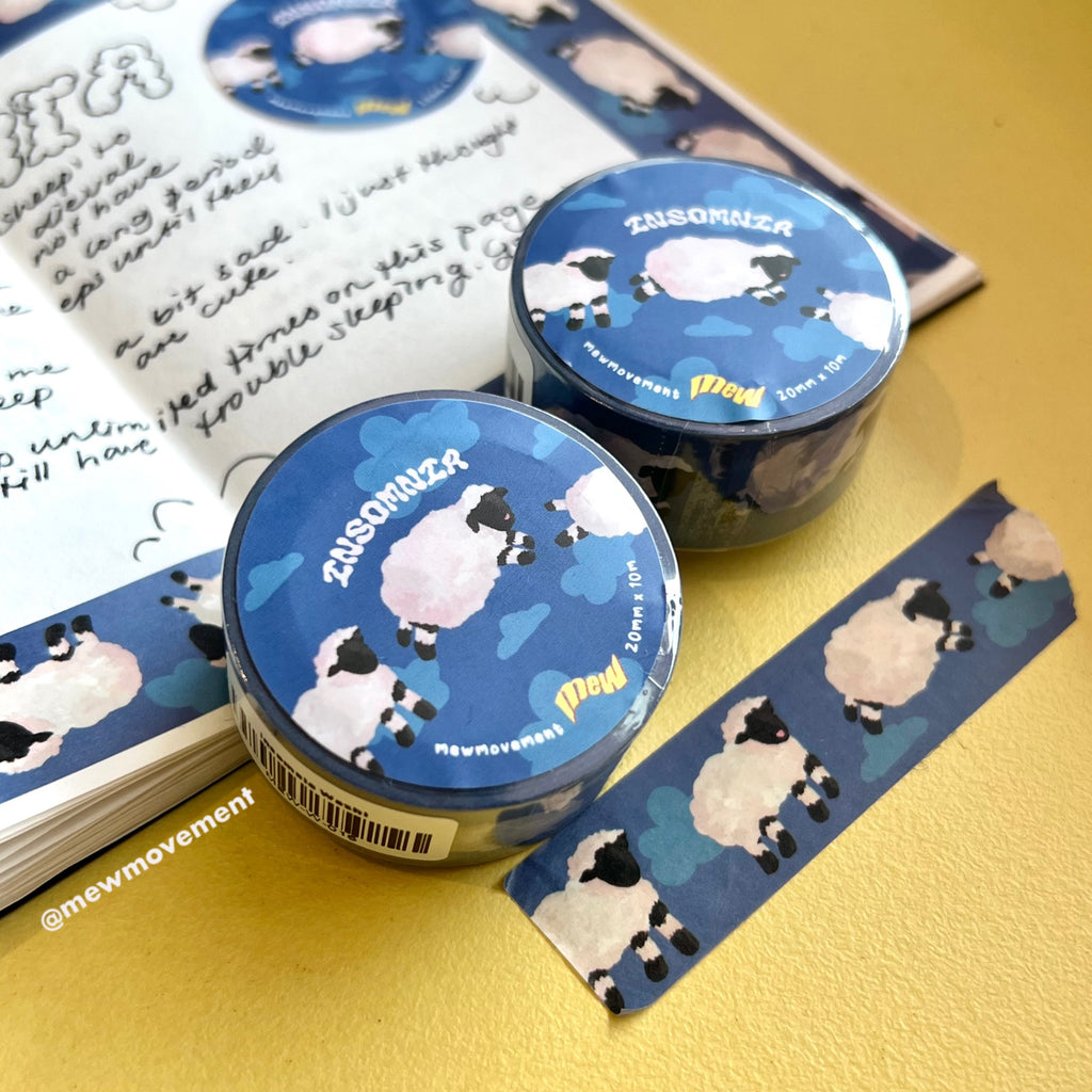 Insomnia Washi Tape