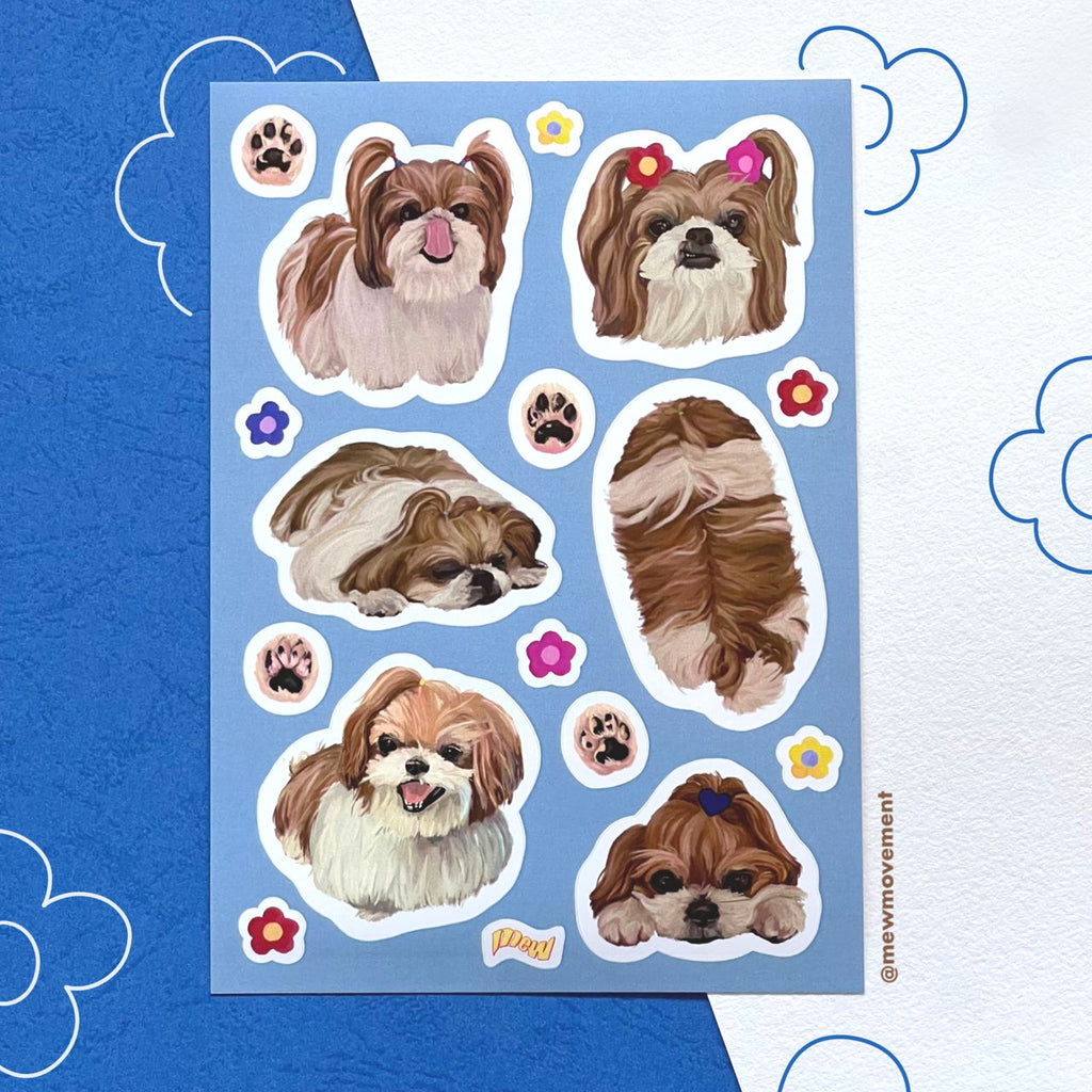 Jiggy Sticker Sheet
