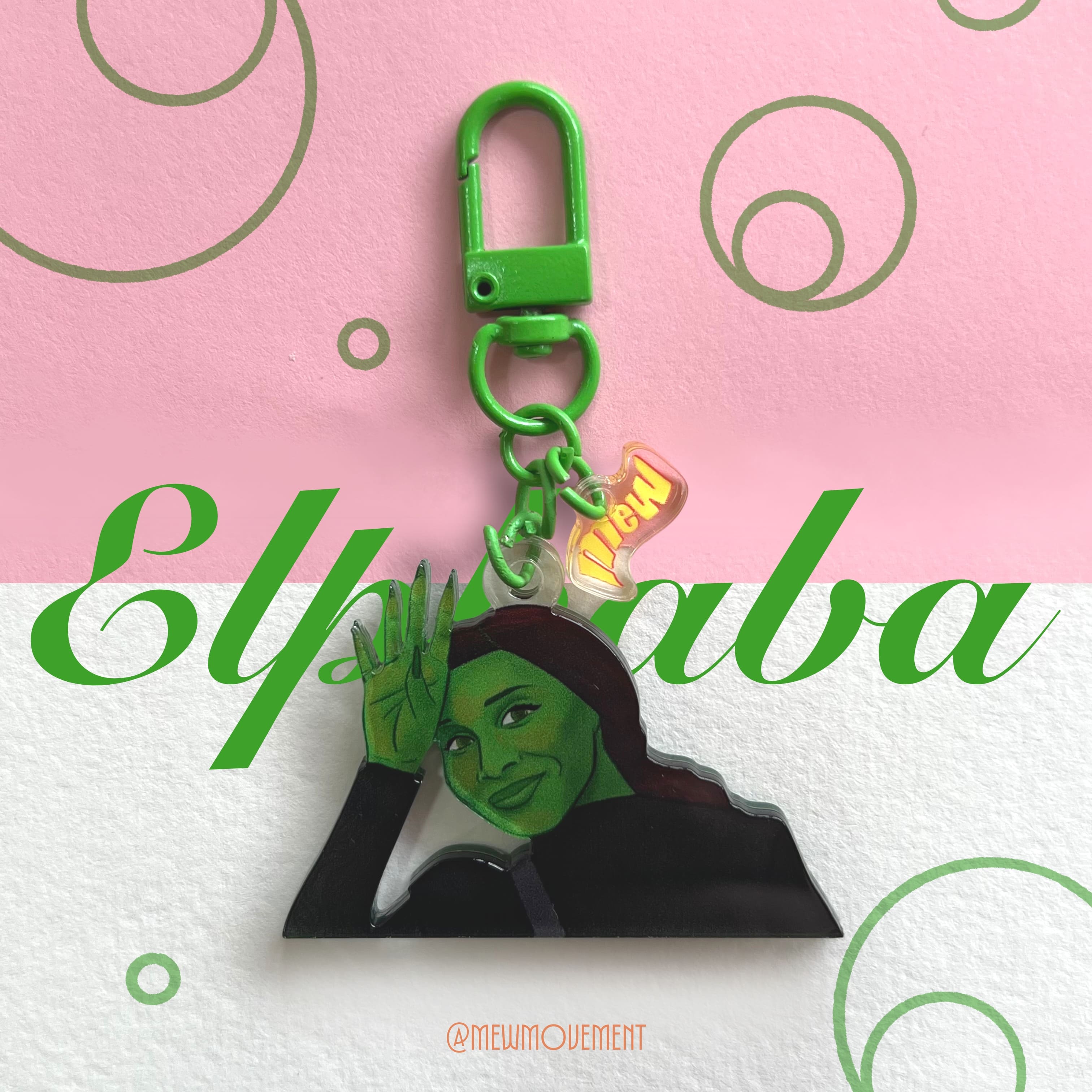 Wicked Friendship Keychain