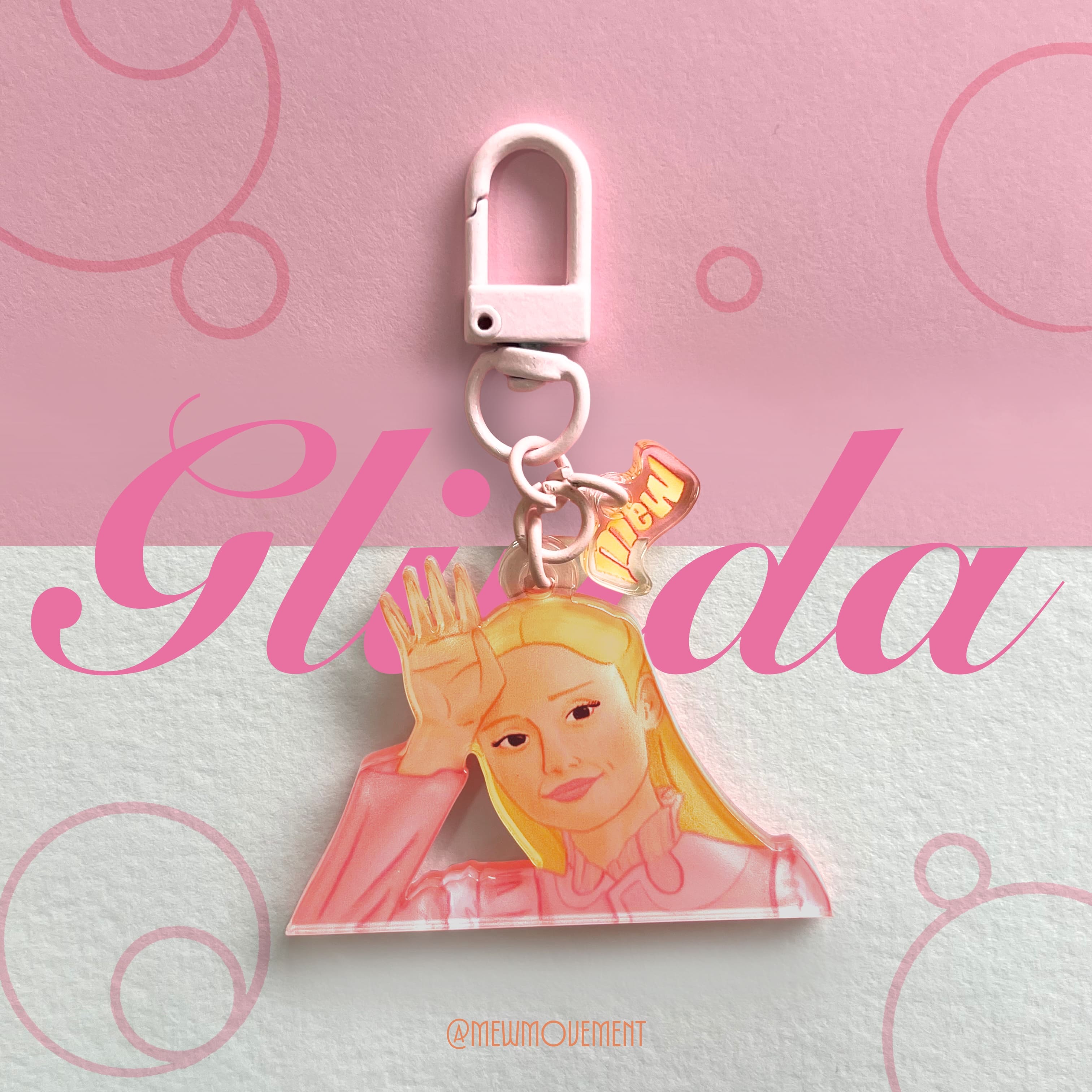 Wicked Friendship Keychain