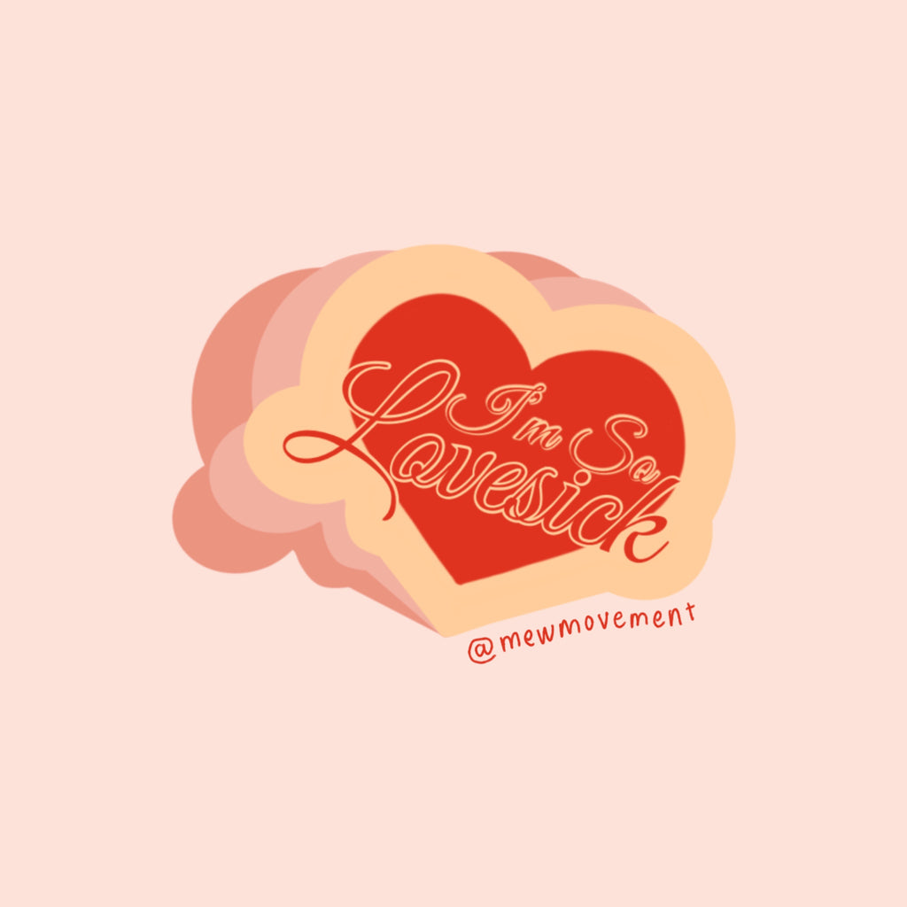 Lovesick Sticker
