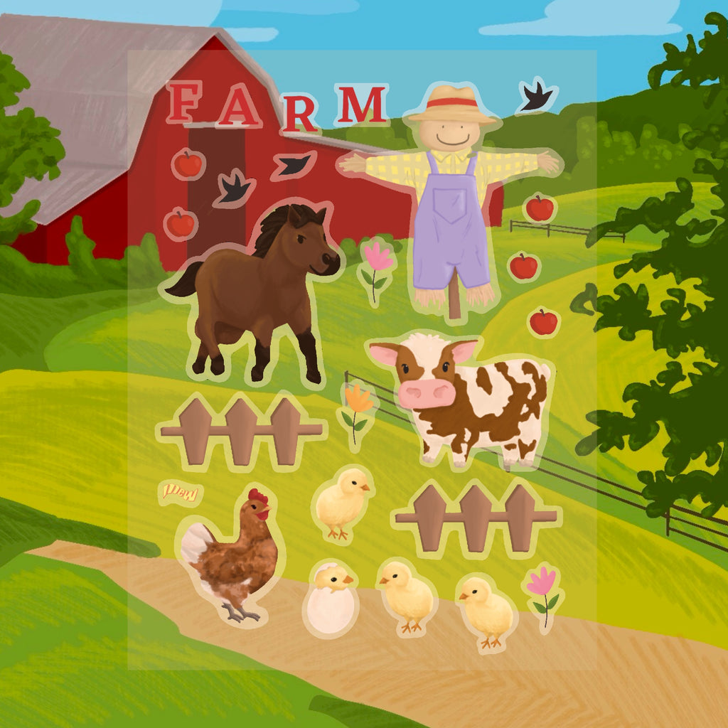Mew Farm Sticker Sheet