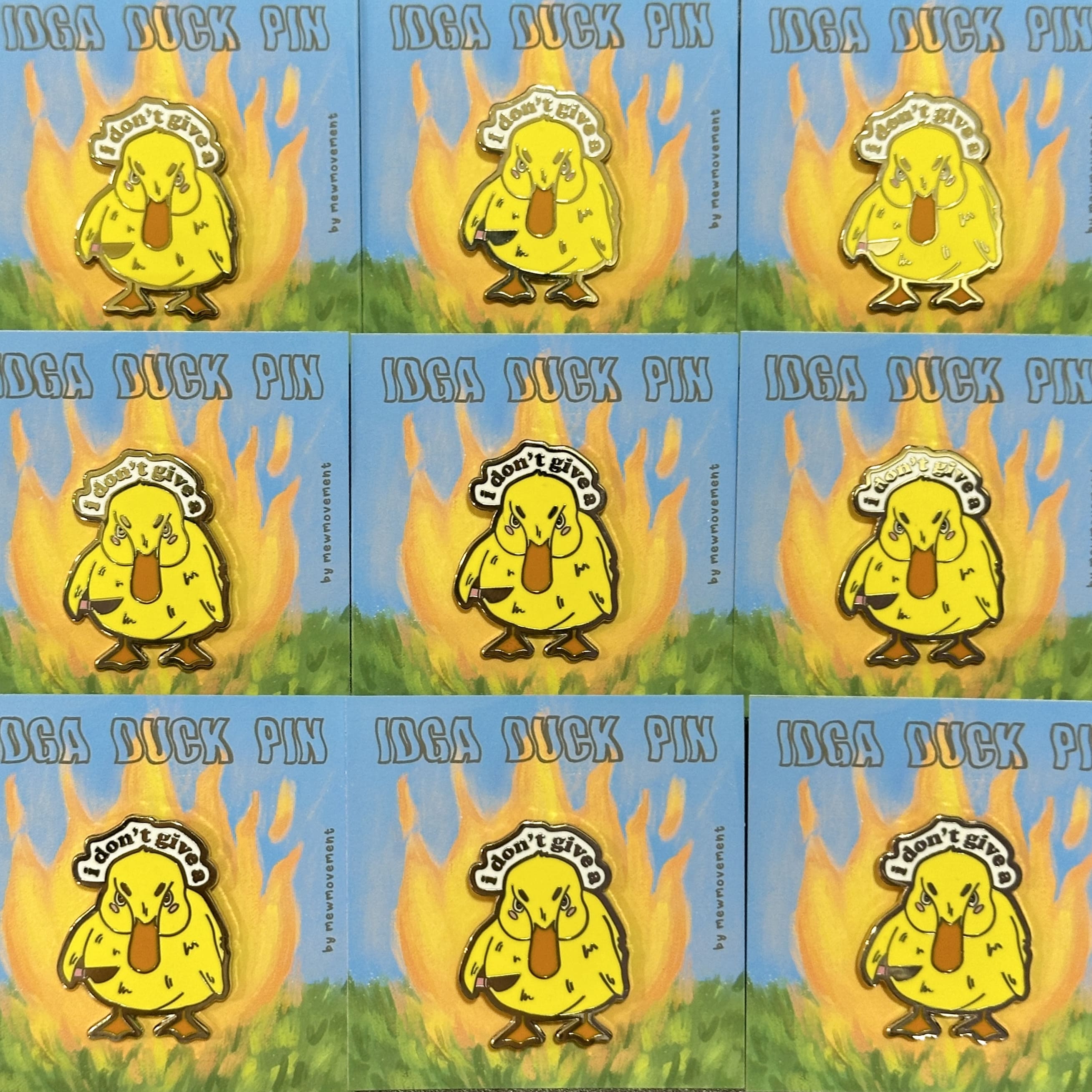 IDGA Duck Enamel Pin