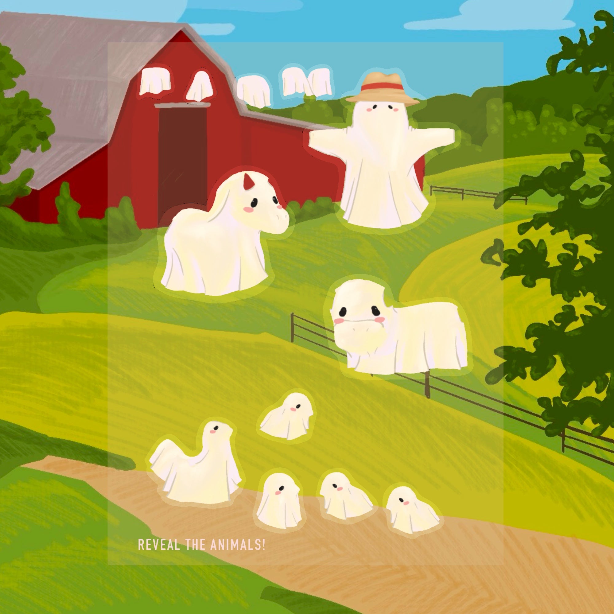 Mew Farm Sticker Sheet