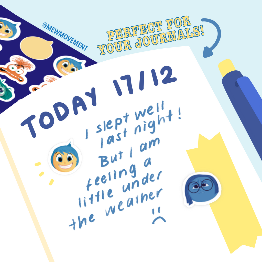 Inside Out Sticker Sheet
