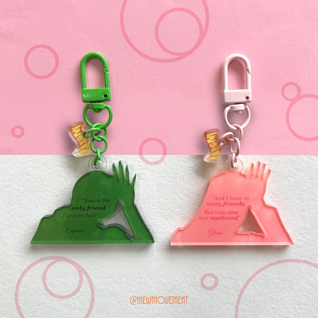 Wicked Friendship Keychain