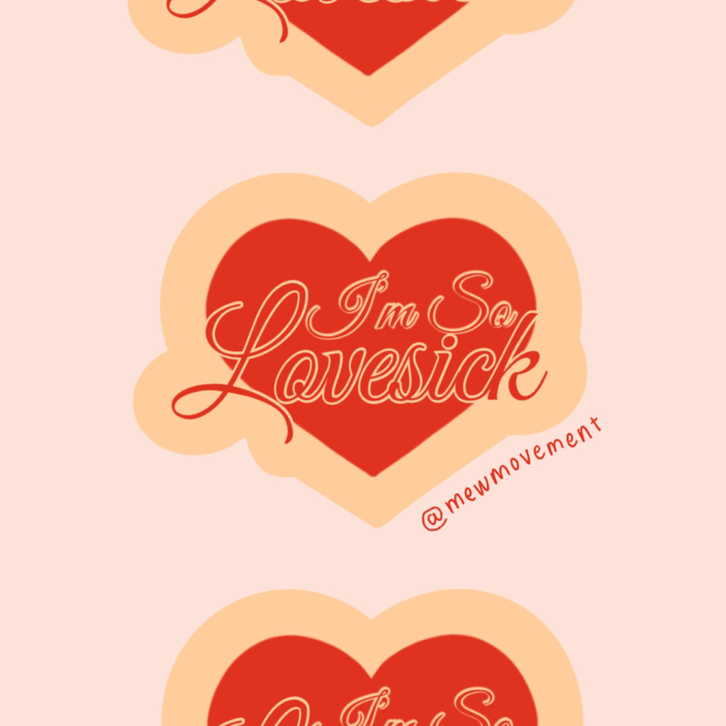 Lovesick Sticker