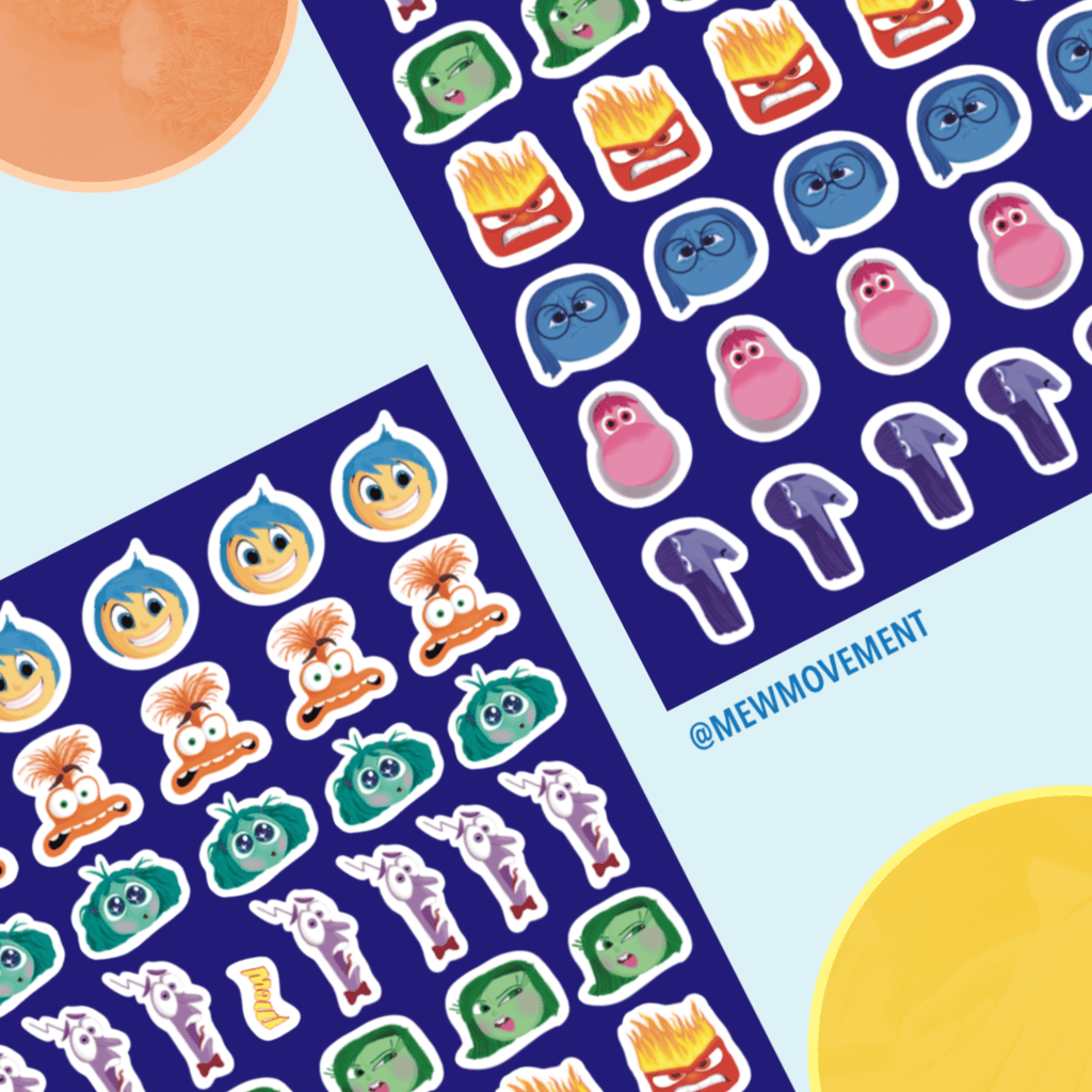 Inside Out Sticker Sheet
