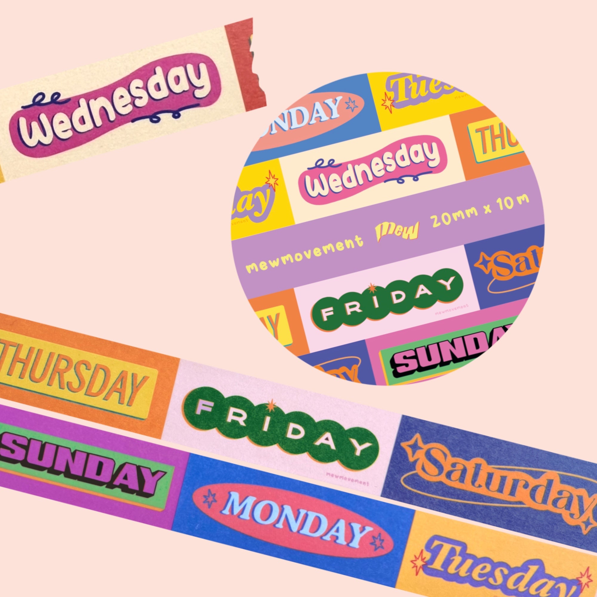 Weekly's Washi Tape