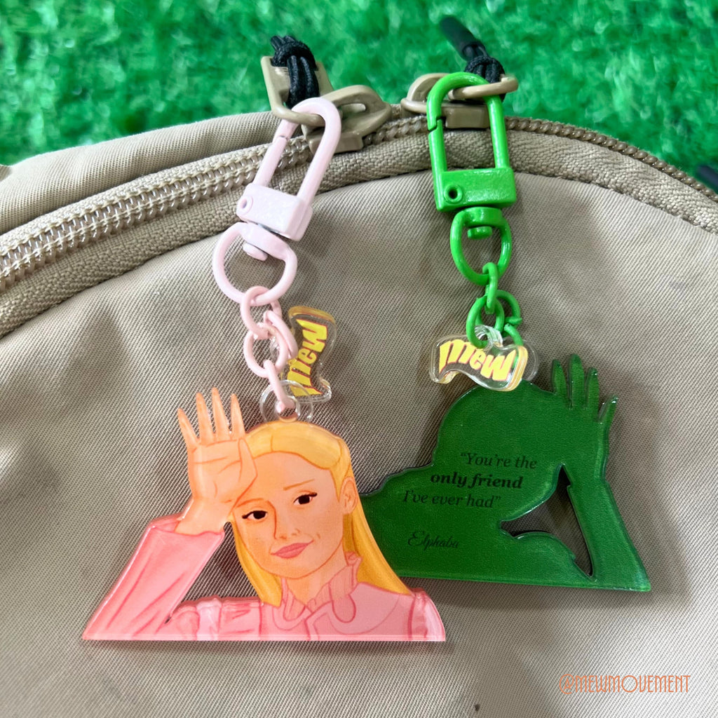 Wicked Friendship Keychain
