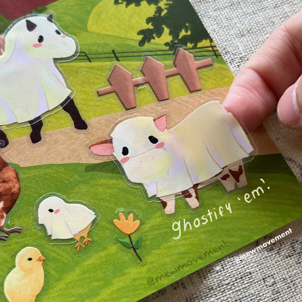 Mew Farm Sticker Sheet