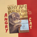 Angry Cat Postcard