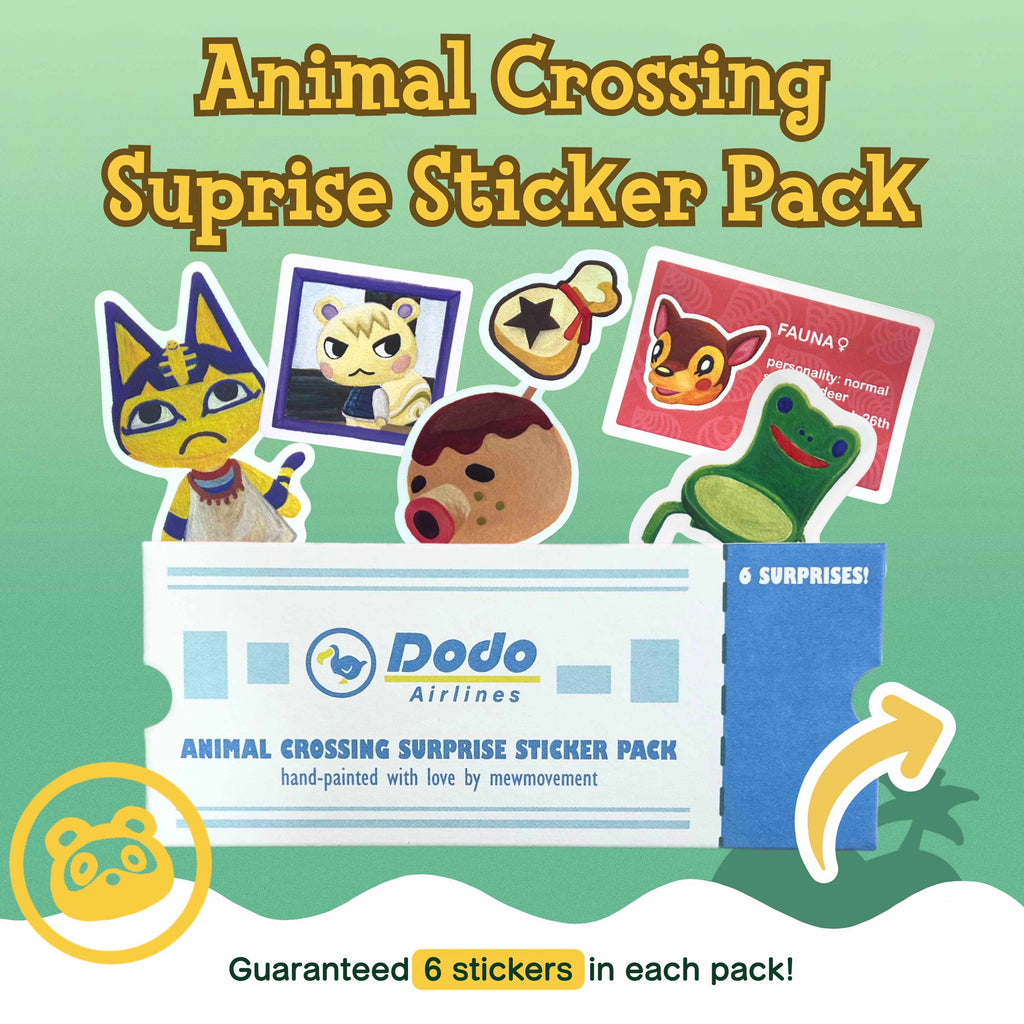 Animal Crossing Surprise Sticker Pack