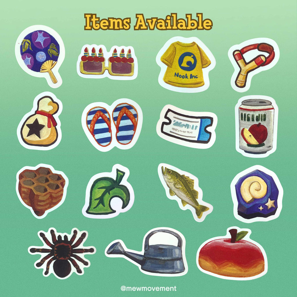 Animal Crossing Surprise Sticker Pack
