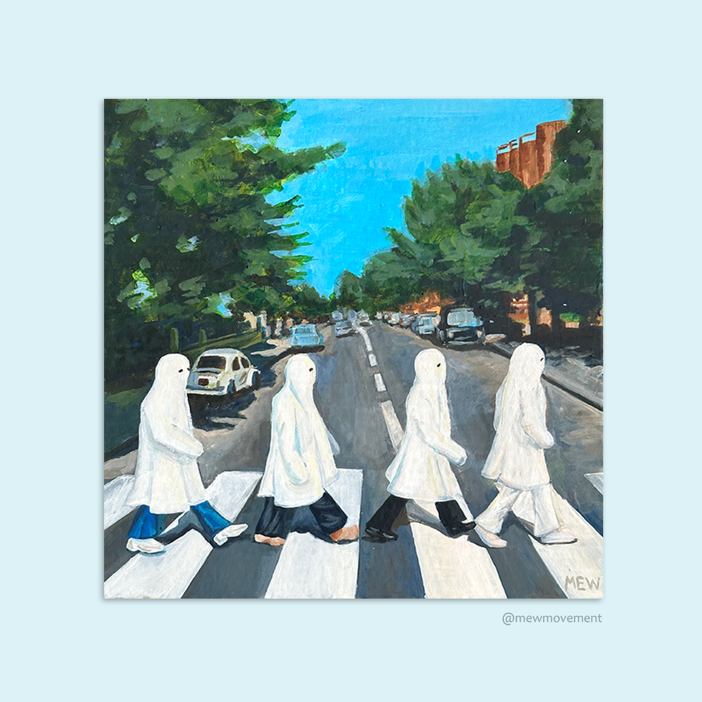 Abbey Road Vinyl Print