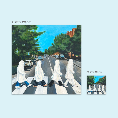 Abbey Road Vinyl Print