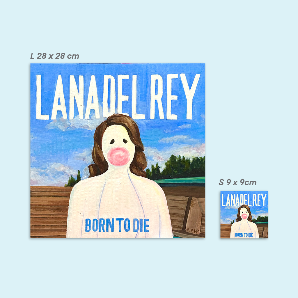 Born To Die Vinyl Print