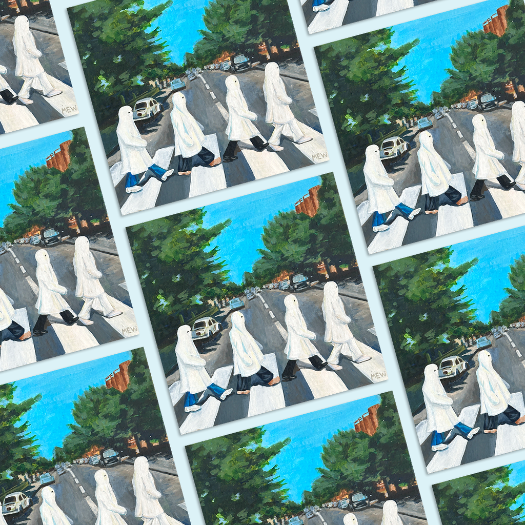 Abbey Road Vinyl Print