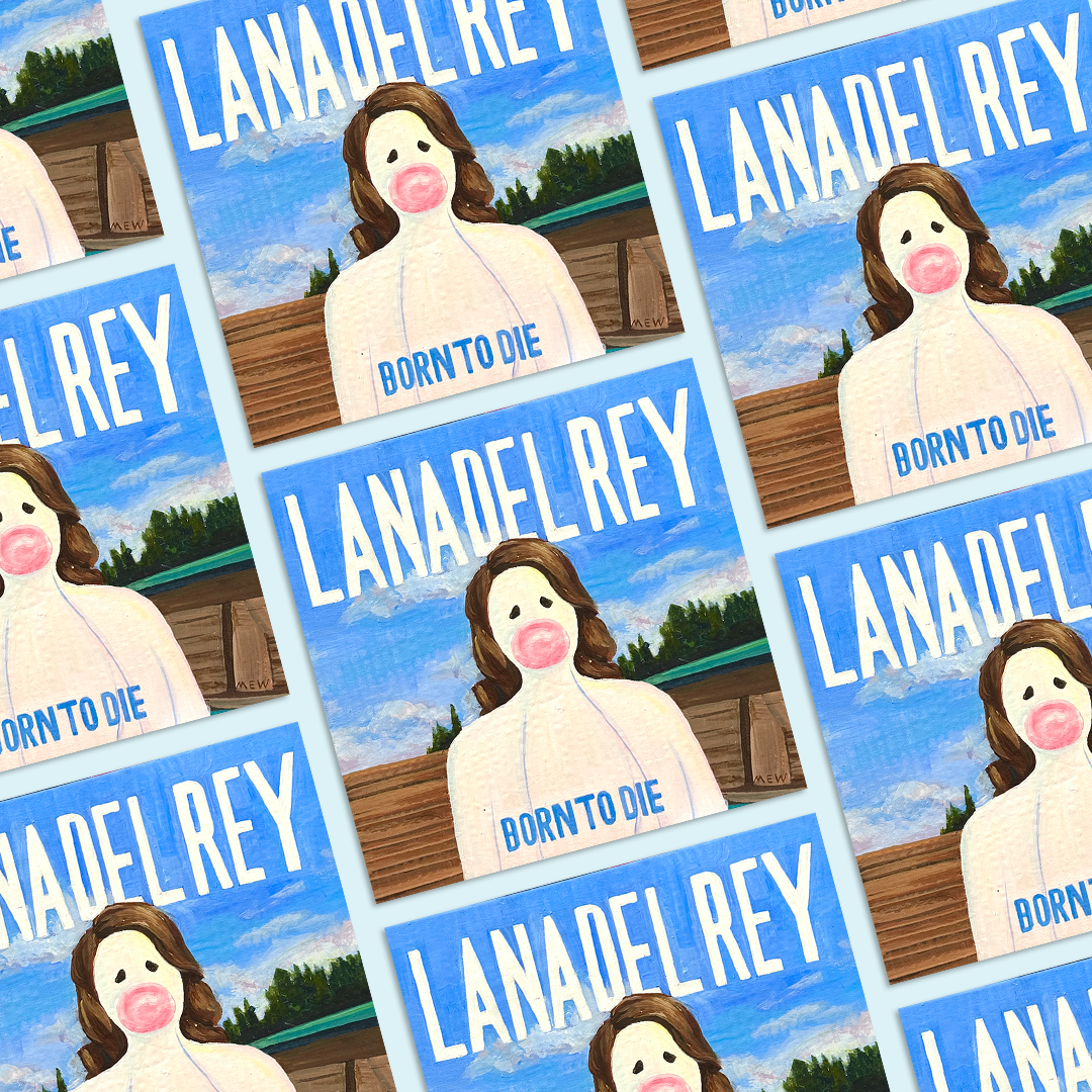 Born To Die Vinyl Print