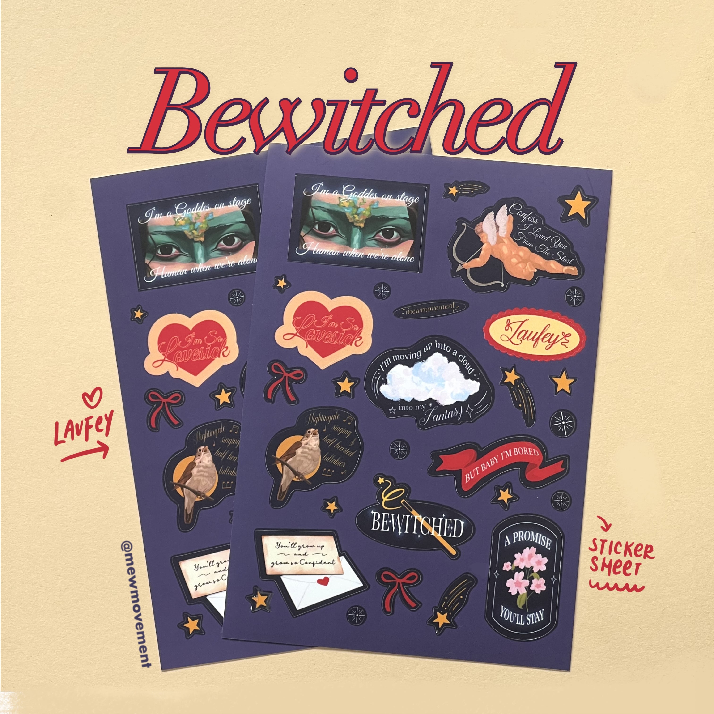 Bewitched Sticker Sheet