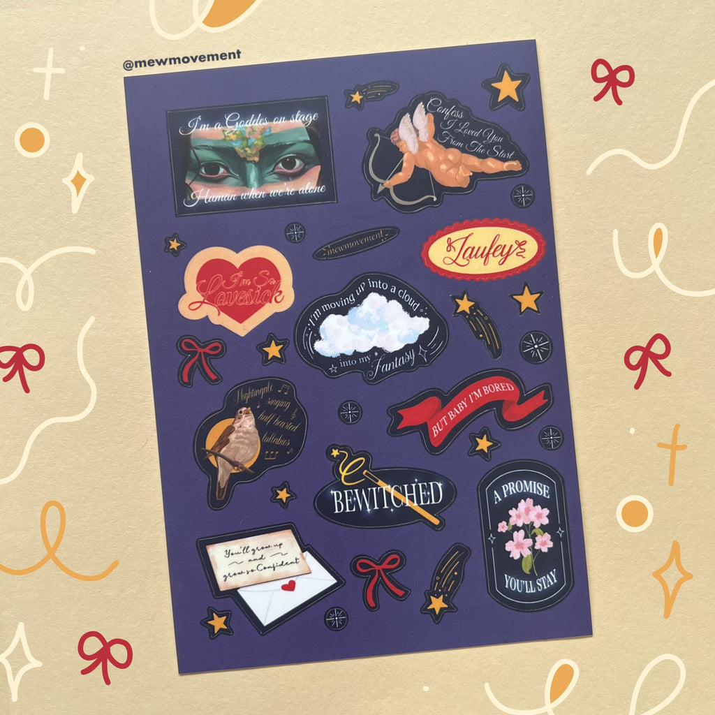 Bewitched Sticker Sheet