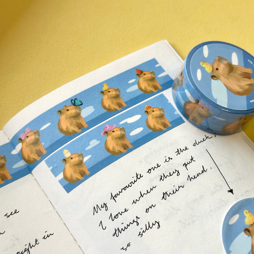 Capybara Washi Tape