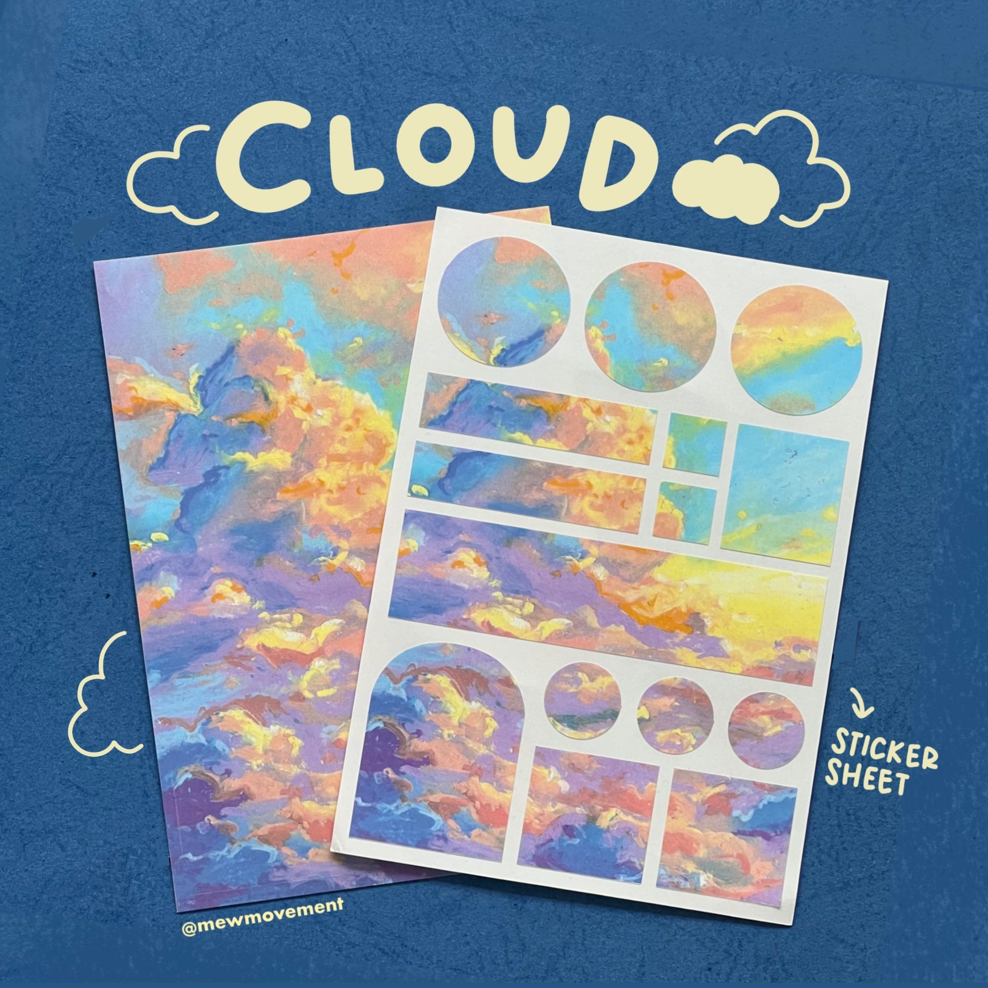 Cloud Sticker Sheet