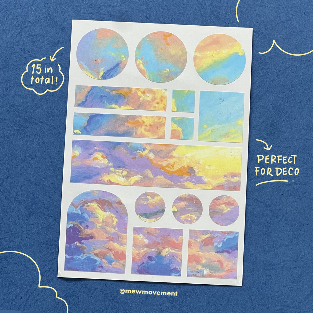 Cloud Sticker Sheet