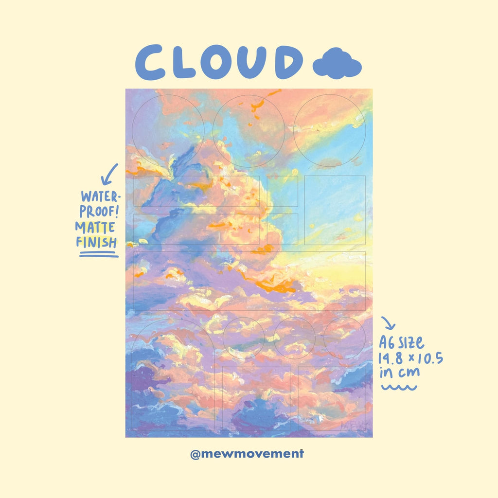 Cloud Sticker Sheet