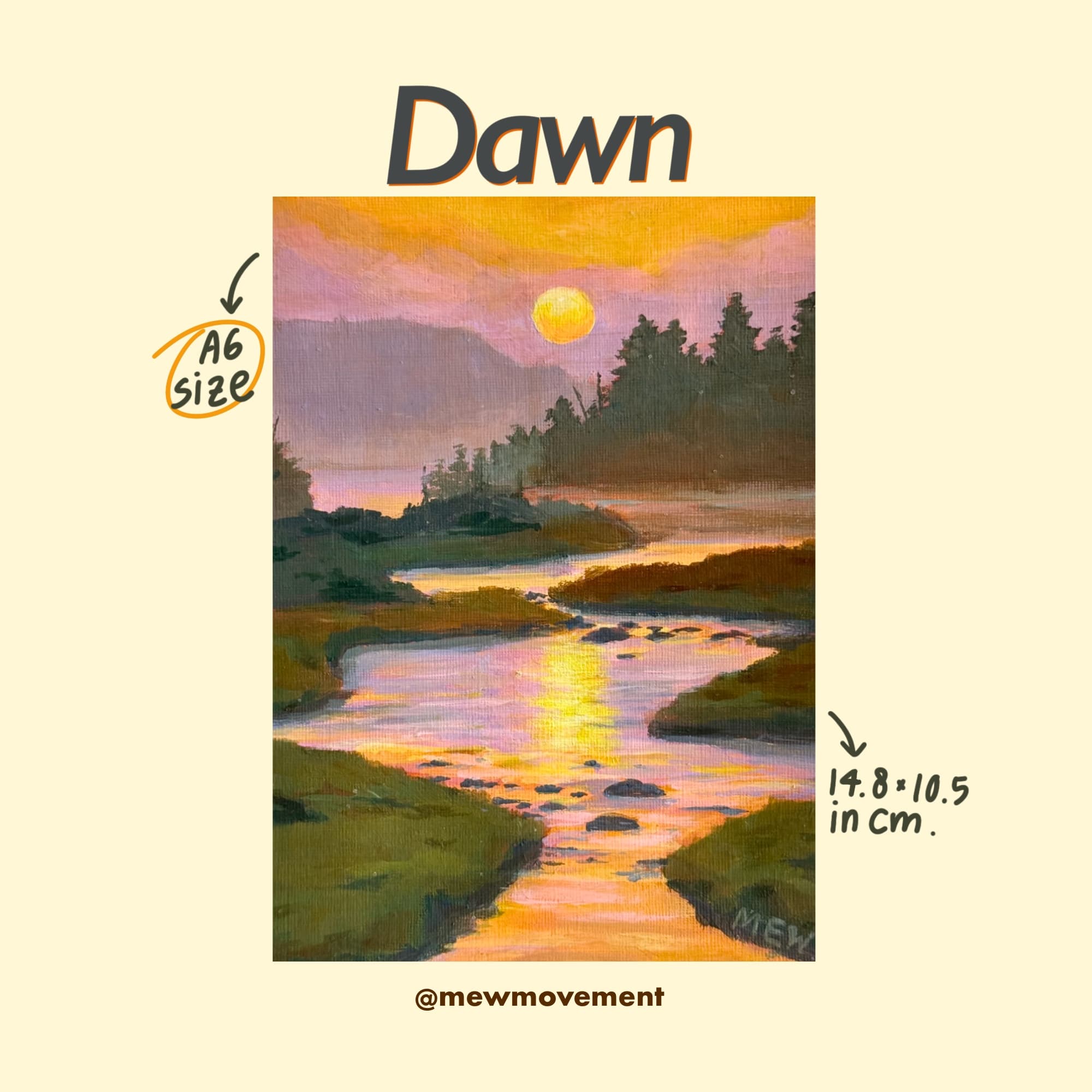 Dawn Postcard