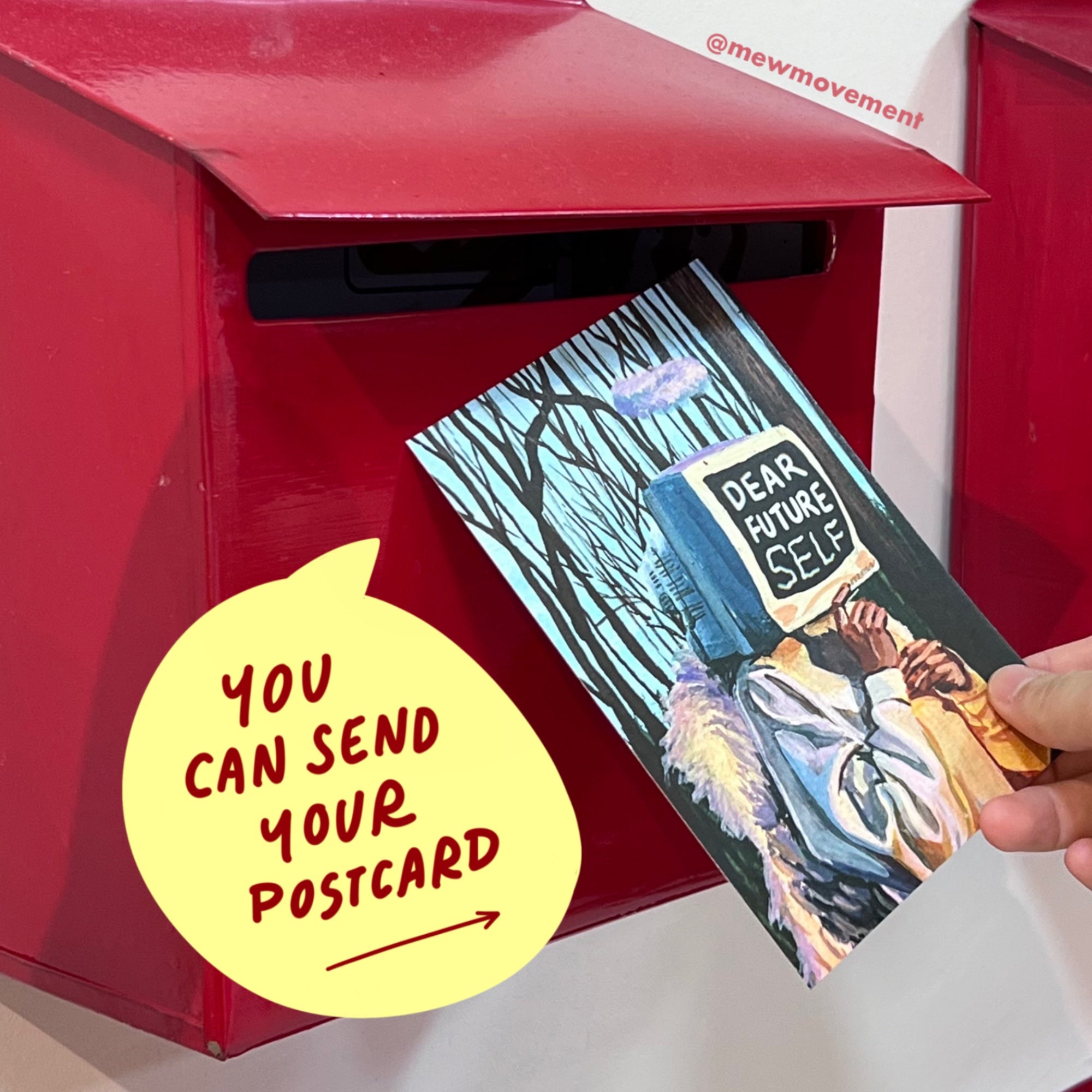 Dear Future Self Postcard