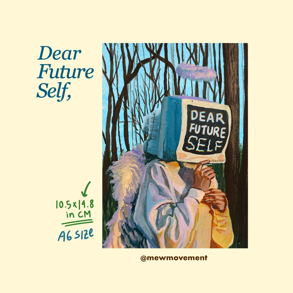 Dear Future Self Postcard
