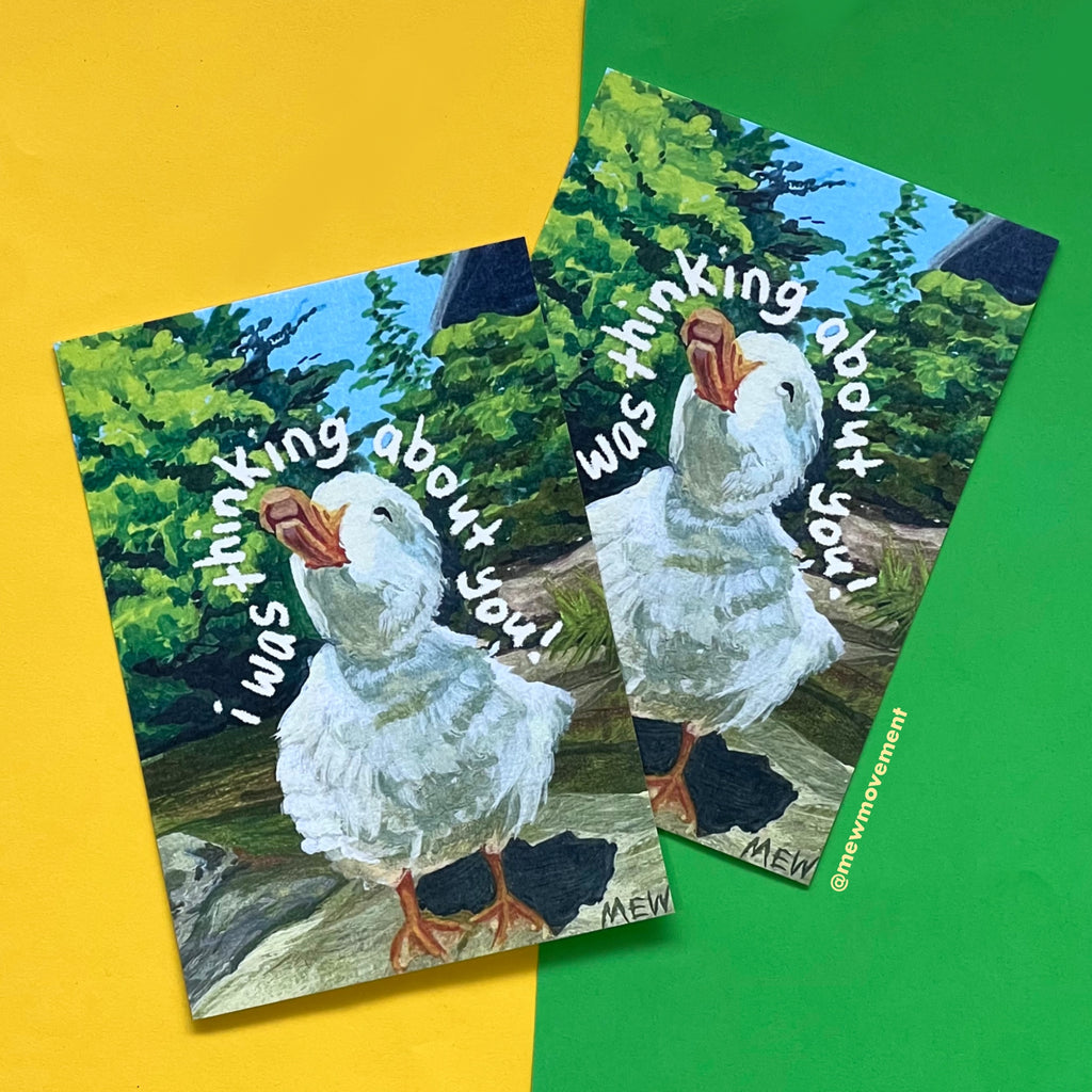 Duck Postcard