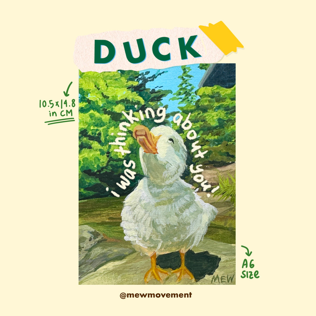 Duck Postcard