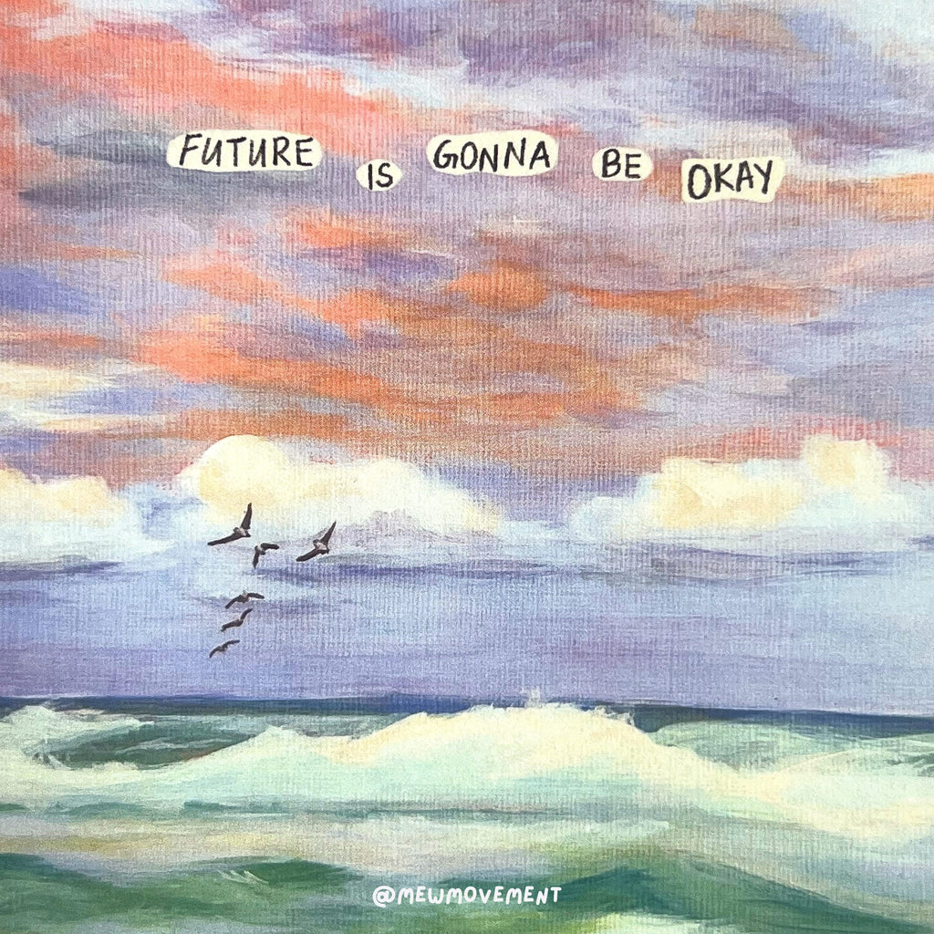 Future Is Okay Postcard