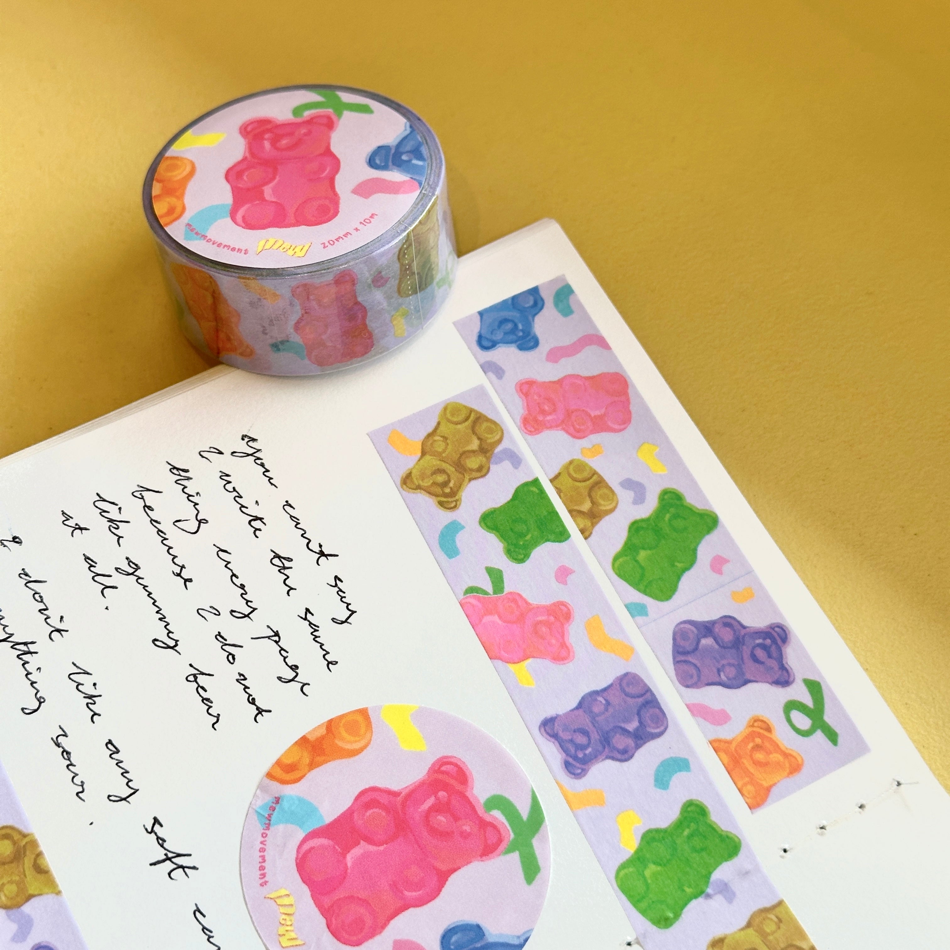 Gummy Bear Washi Tape