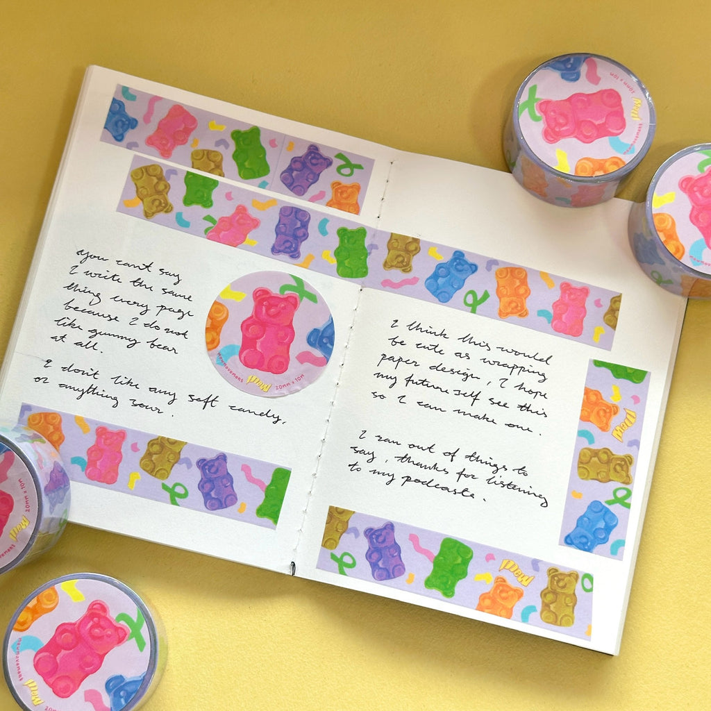Gummy Bear Washi Tape