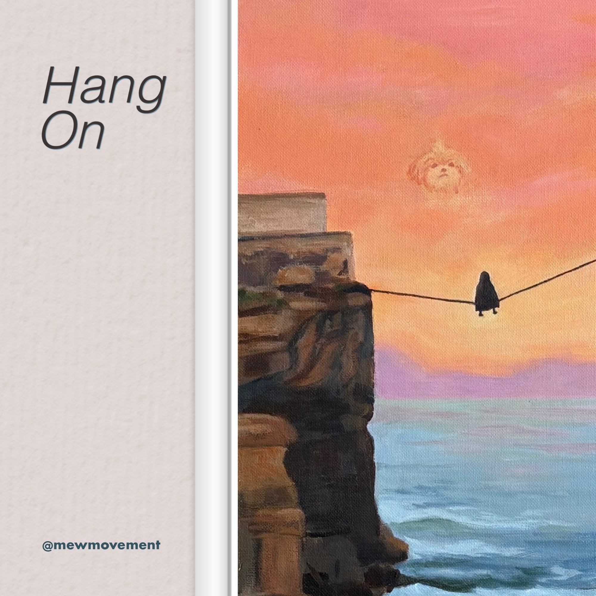 Hang On Fine Art Print