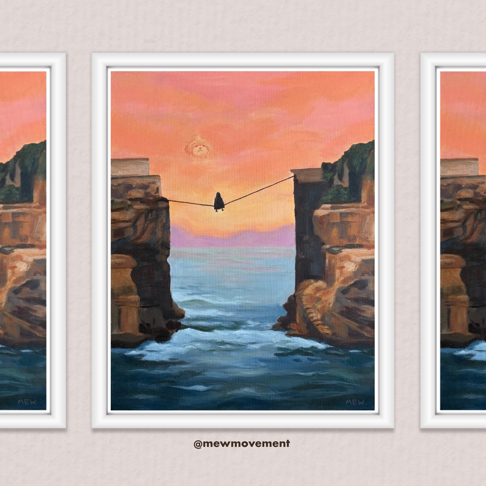Hang On Fine Art Print